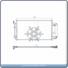 Load image into Gallery viewer, A/C Condenser for Leaf QL - Qualy Air