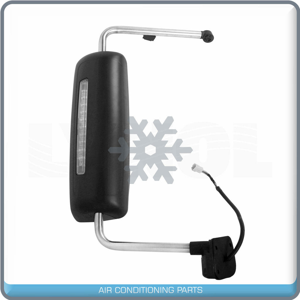 Black Rear View Side Power Heated Mirror Right Side fit 08-18 Prostar Lonestar - Qualy Air