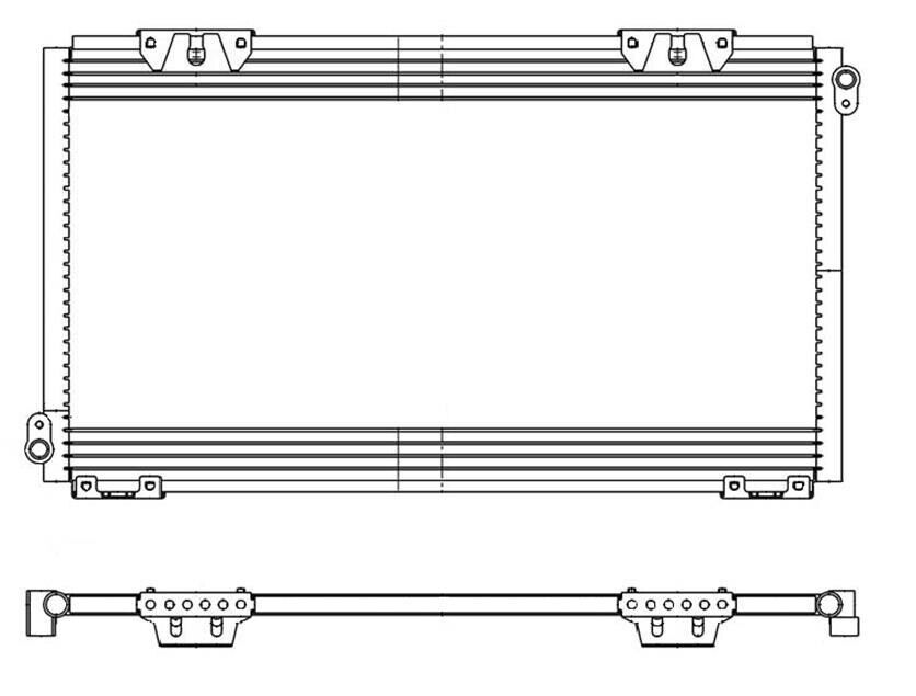 A/C Condenser for Toyota Celica QR - Qualy Air