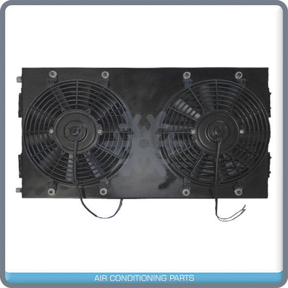 New UNIVERSAL A/C Module Condenser with Fan - 12V - Qualy Air