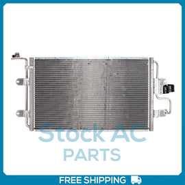 A/C Condenser for Audi TT, TT Quattro / Volkswagen Golf, Jetta QR - Qualy Air