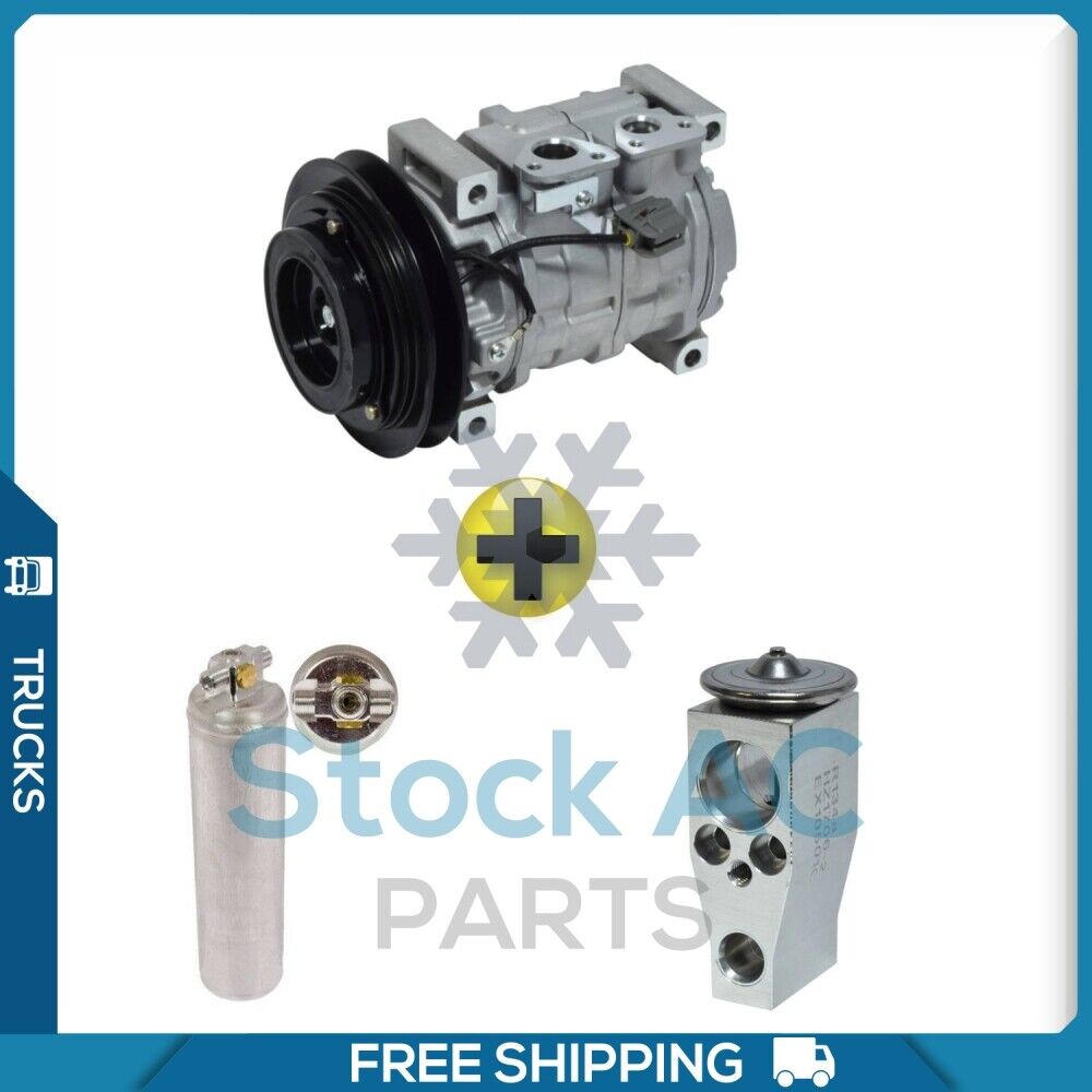 New A/C KIT for 2005-2010 Hino 238 258 268 338 7.7L - OE# 88310E0110 - Qualy Air