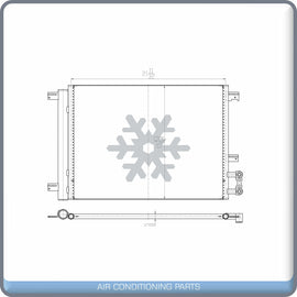 A/C Condenser for Chevrolet Corvette QL - Qualy Air