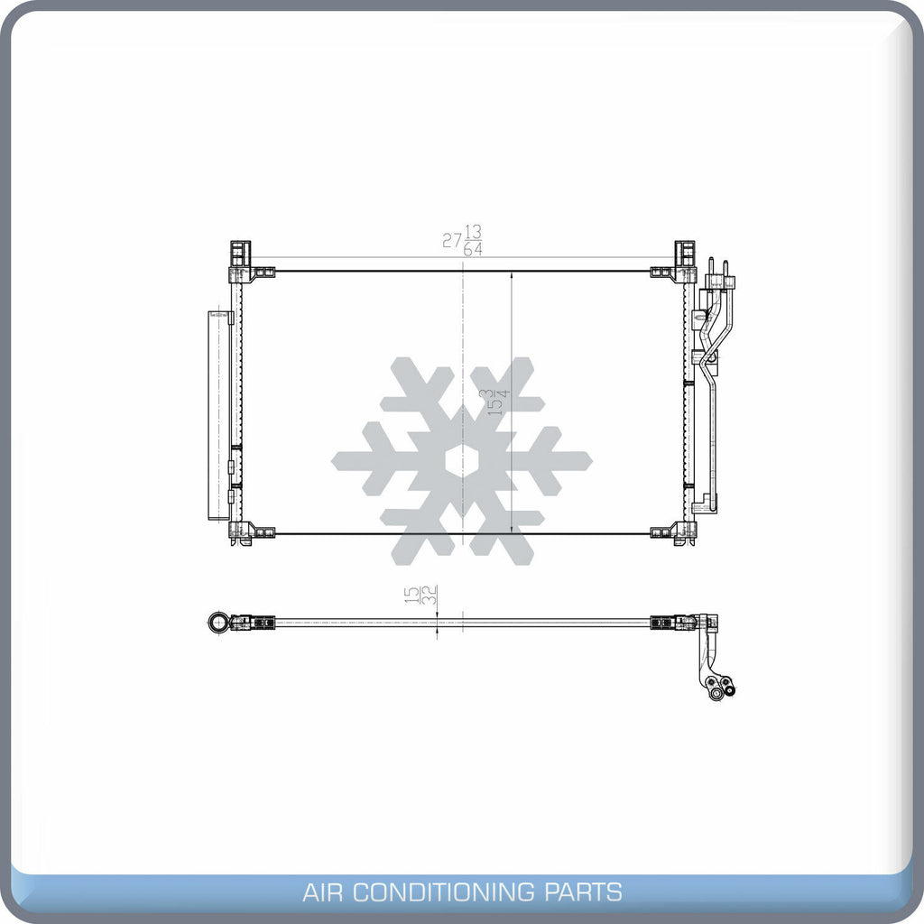 A/C Condenser for Sonata QL - Qualy Air