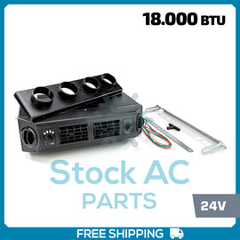 Universal A/C Under Dash Evaporator 18,000 Btu Capacity - 24v - Qualy Air