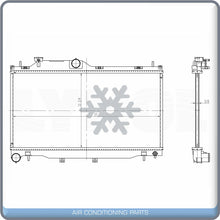 Load image into Gallery viewer, NEW Radiator fits 2015-2019 Subaru Legacy, 2.5L H4 - OE# 16400-28661 QL - Qualy Air