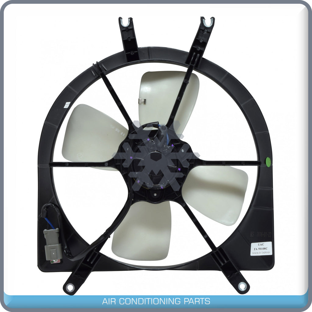 New A/C Radiator-Condenser Fan for Honda Civic 1992 to 1998 - UQ - Qualy Air