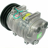 A/C Compressor OEM Valeo TM21HX for Caterpillar / John / Massey / Shuttlebus QR