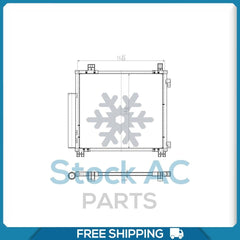 A/C Condenser for Scion iQ QL