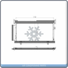 Load image into Gallery viewer, A/C Condenser for Subaru Forester QL - Qualy Air