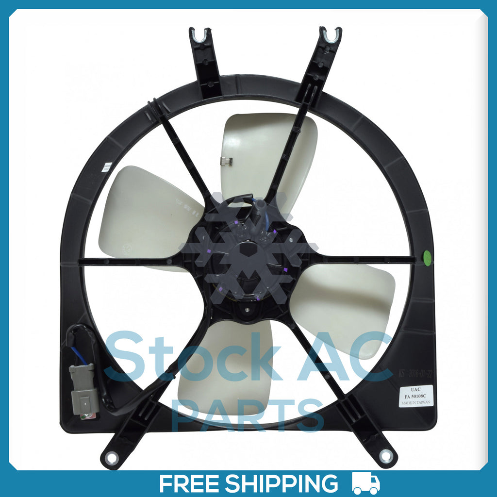 New A/C Radiator-Condenser Fan for Honda Civic 1992 to 1998 - UQ - Qualy Air
