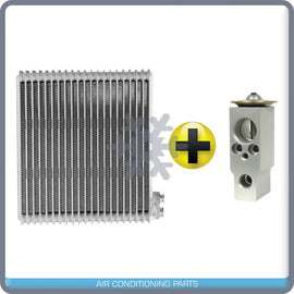 BRAND NEW AC EVAPORATOR + EXP VALVE for TOYOTA ECHO 00-05, SCION xA, xB 2004-06 - Qualy Air