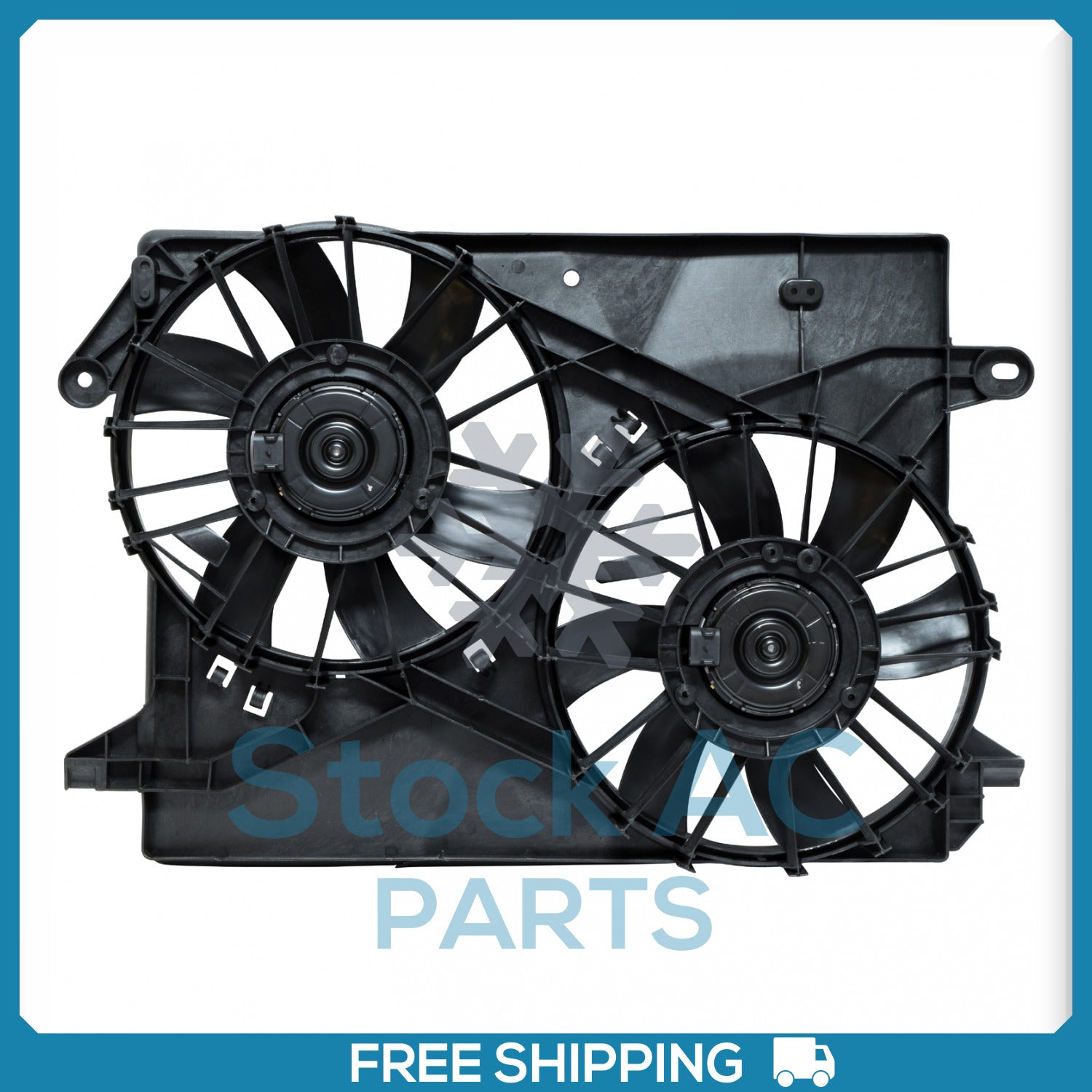 New A/C Radiator-Condenser Fan for Chrysler 300 / Dodge Challenger, Charger, M.. - Qualy Air