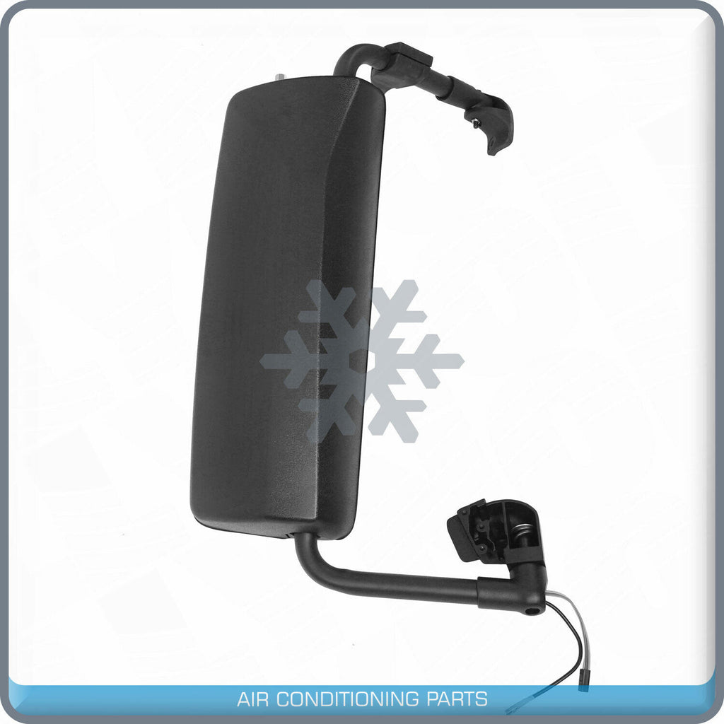 Black Mirror Passenger Right Side Power Heated Assembly fit 04-12 Volvo VNL QL - Qualy Air