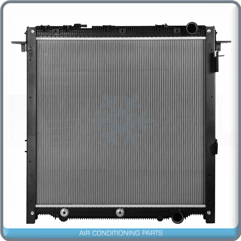 NEW Radiator for 2017-up CASCADIA, INLET & OUTLET SAME SIDE, FRAMED VERSION QL - Qualy Air
