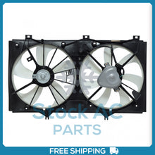 Cargar imagen en el visor de la galería, New A/C Radiator-Condenser Fan for Toyota Camry - 2007 to 2009 - OE# 167110H090 - Qualy Air