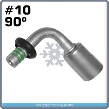 Load image into Gallery viewer, FORD SPRINGLOCK QUICK DISCONNECT FITTING,90 DEGREE CRIMP BEADLOCK MALE #10 - Qualy Air