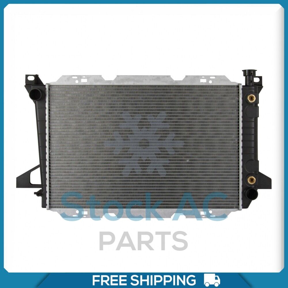 Radiator for Ford Bronco, F-150, F-250, F-350 QOA - Qualy Air