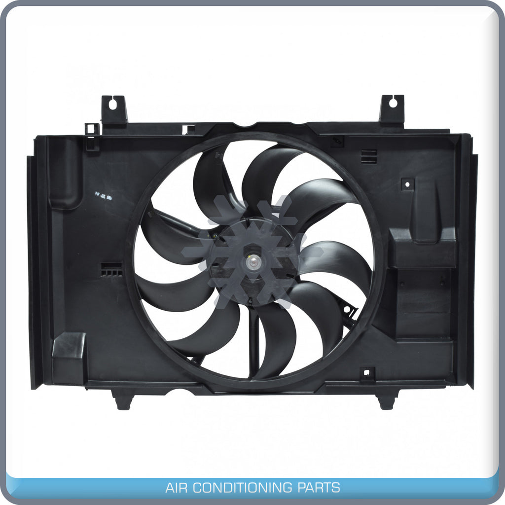 New Radiator-Condenser Fan fits Nissan Cube - 2009 to 2014 - OE# 214811FC0A - Qualy Air