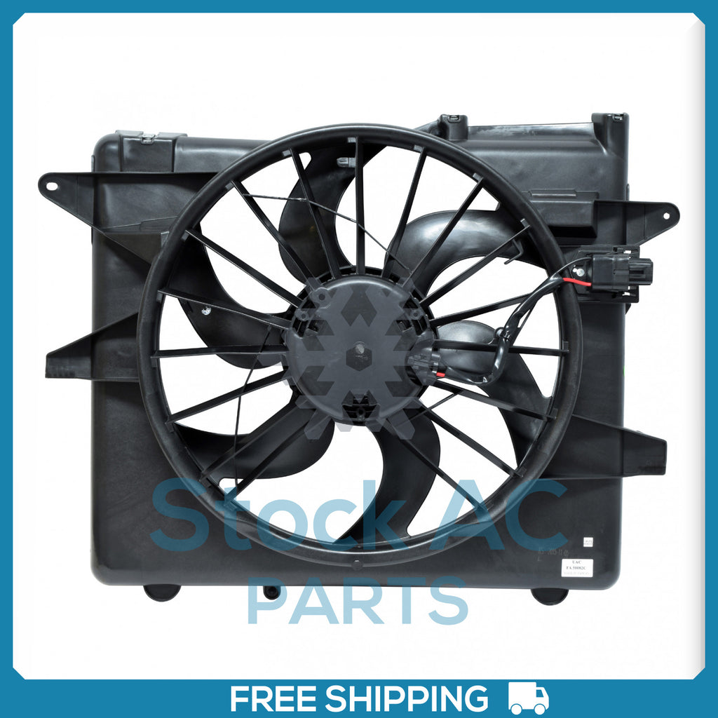 New A/C Radiator-Condenser Fan for Ford Mustang - 2005 to 2014 - OE# BR3Z8C607A - Qualy Air