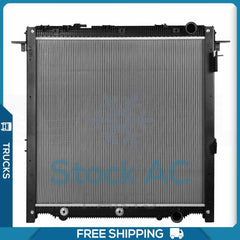 NEW Radiator for 2017-up CASCADIA, INLET & OUTLET SAME SIDE, FRAMED VERSION QL