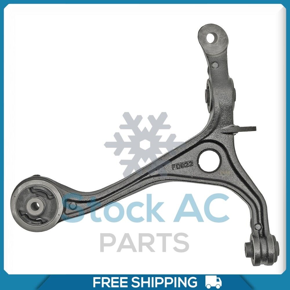 Control Arm Front Lower Right for Acura TSX 2008-04, Honda Accord 2007-03 QOA - Qualy Air
