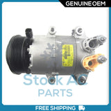 New OEM A/C Compressor for Ford Fiesta 1.6L - 2014 to 2019 - OE# AV1119D629BC QR