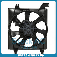 Cargar imagen en el visor de la galería, New A/C Radiator-Condenser Fan for Hyundai Accent - 2006 to 2011 - Qualy Air
