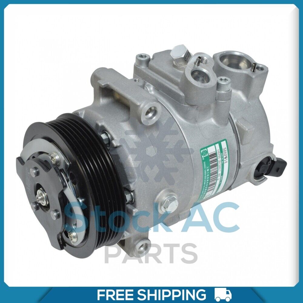 New A/C Compressor fits Audi A3, TT / Volkswagen Eos - 6SEU14C - Qualy Air