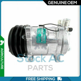 A/C Compressor fits Steiger Tractor - SD510HD type OEM - Qualy Air