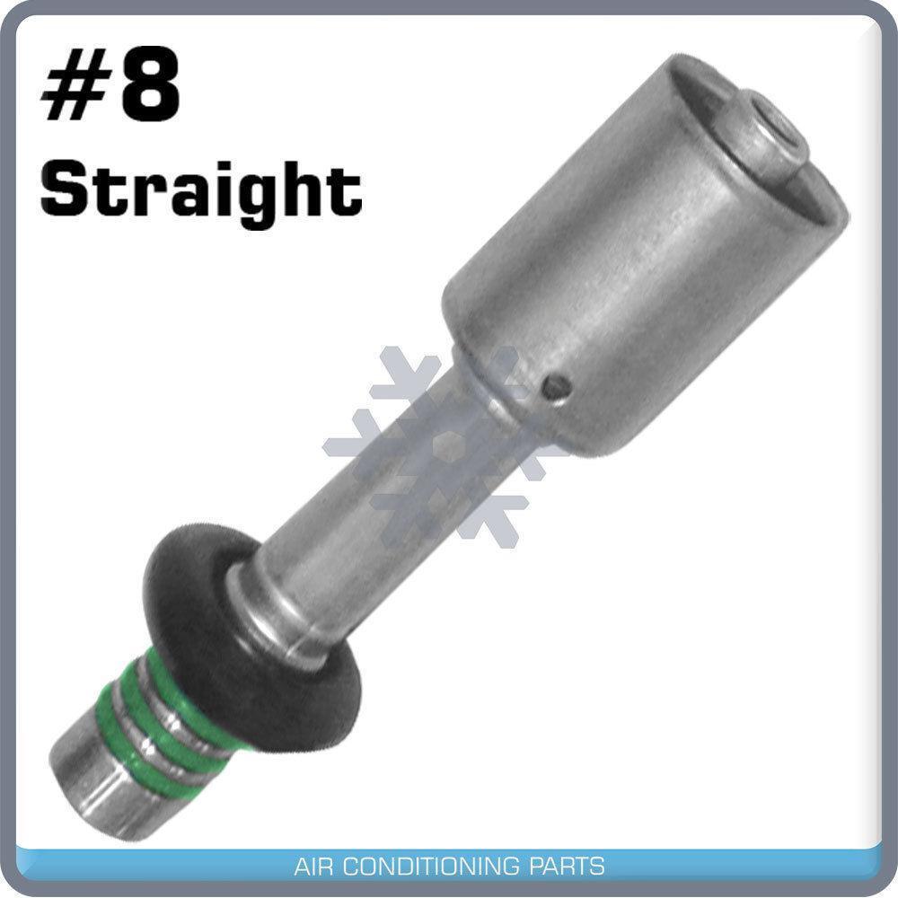 FORD SPRINGLOCK QUICK DISCONNECT FITTING,STRAIGHT CRIMP BEADLOCK MALE #8 - Qualy Air