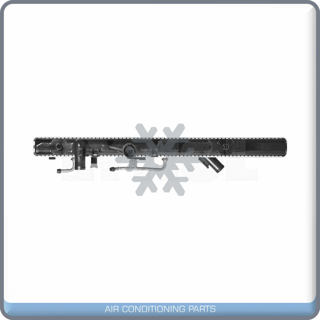 New Radiator For 94-97 Ford Aspire 1.3L L4 4 Cylinder 1 Row Base/SE QL - Qualy Air