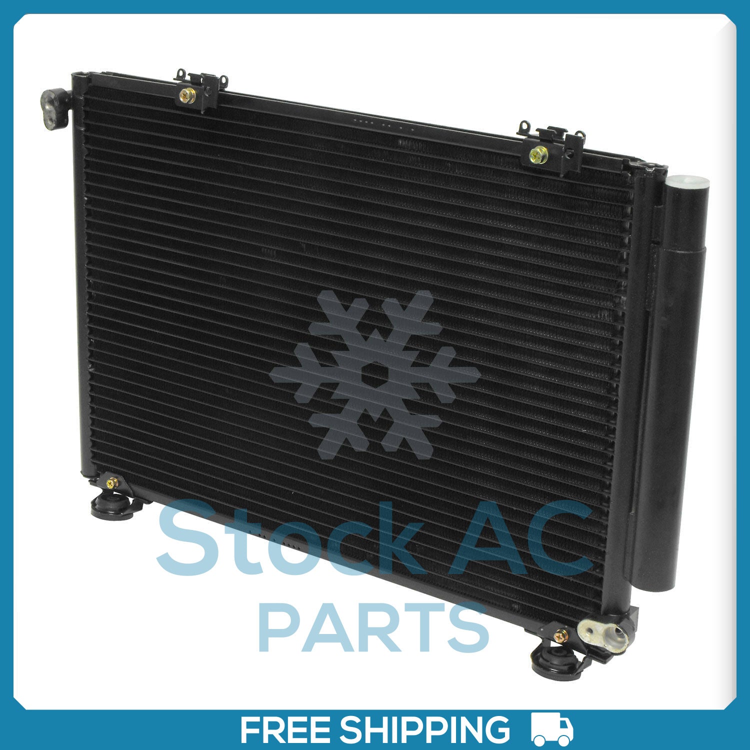 NEW A/C Condenser for Toyota Echo - 2000 to 2002 - OE# 8846052040 - Qualy Air