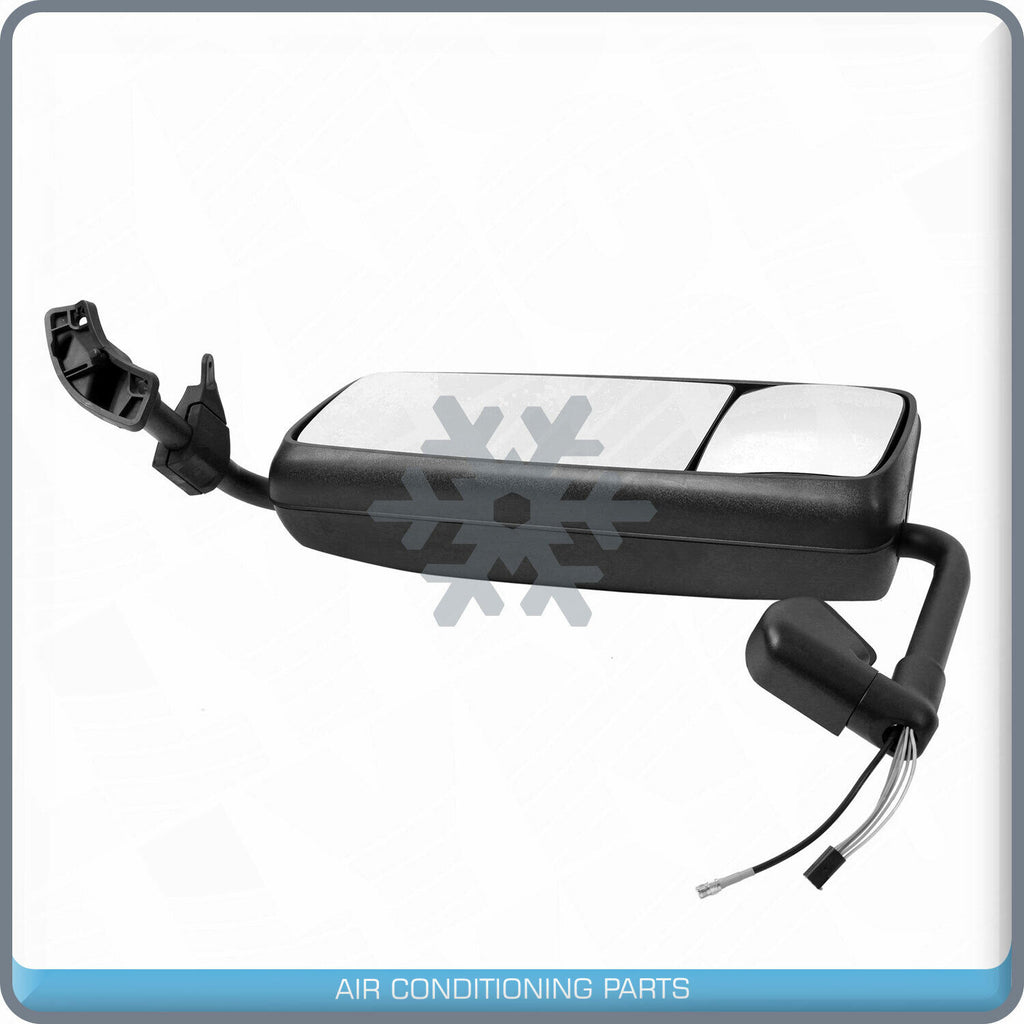 Black Mirror Passenger Right Side Power Heated Assembly fit 04-12 Volvo VNL QL - Qualy Air