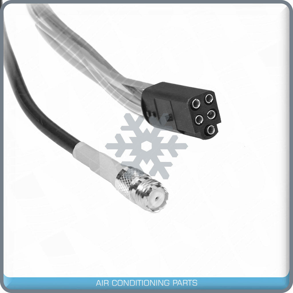 Black Mirror Driver Left Side Power Heated Assembly fit 04-12 Volvo VNL Truck QL - Qualy Air