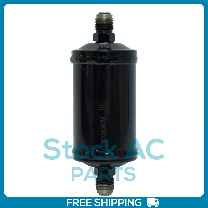 New A/C Receiver Drier for INLINE 1/2X1/2 FLARE QU QU - Qualy Air