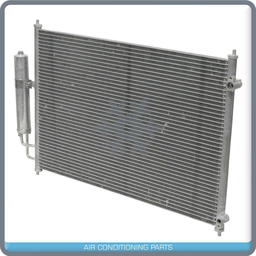 New A/C Condenser + Drier for Nissan Rogue 2008 to 2013, Rogue Select - Qualy Air