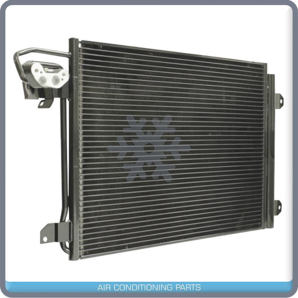 New A/C Condenser w/ Drier for VW Jetta, Rabbit, Golf, EOS / Audi A3, TT - Qualy Air