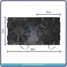 Load image into Gallery viewer, New UNIVERSAL A/C Module Condenser with Fan - 12V - Qualy Air