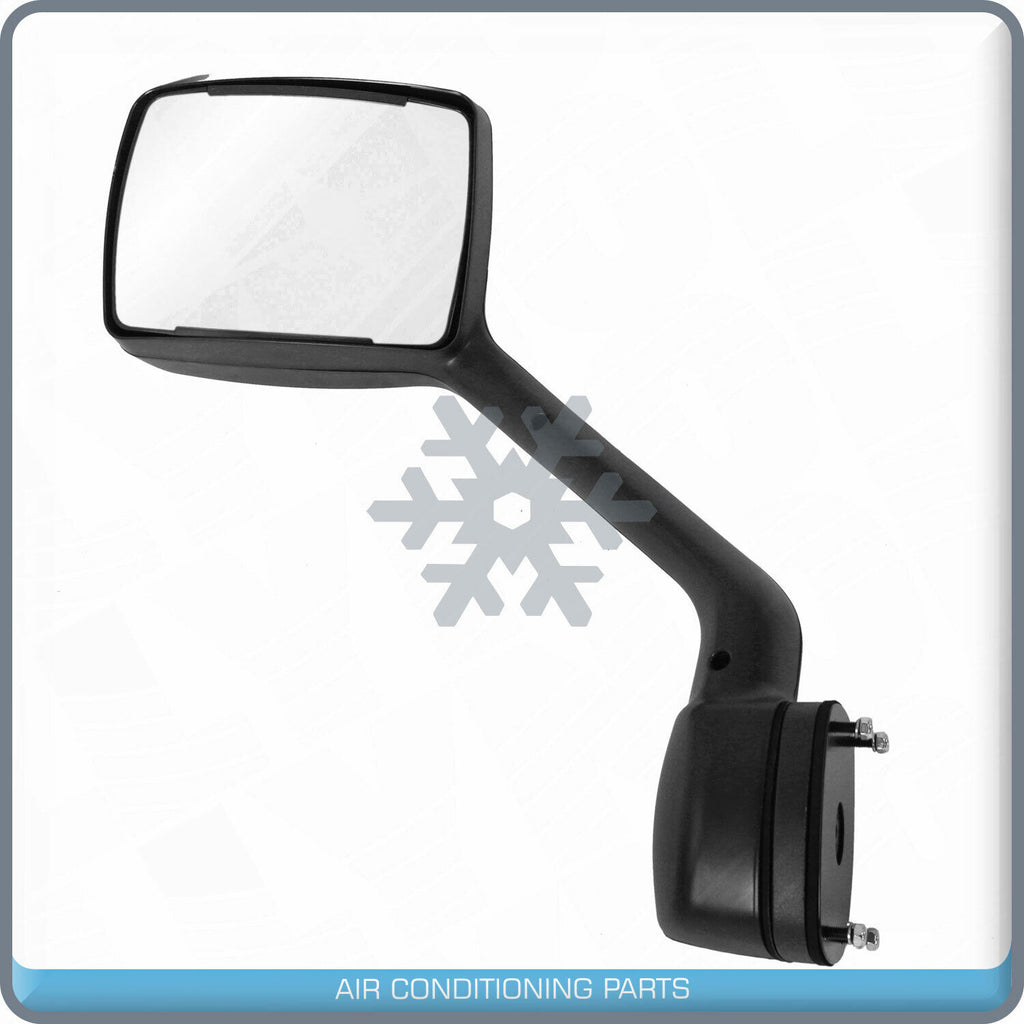 Chrome Hood Mirror Driver Left Side fit Kenworth T680 Peterbilt 2010+ 579 587 QL - Qualy Air
