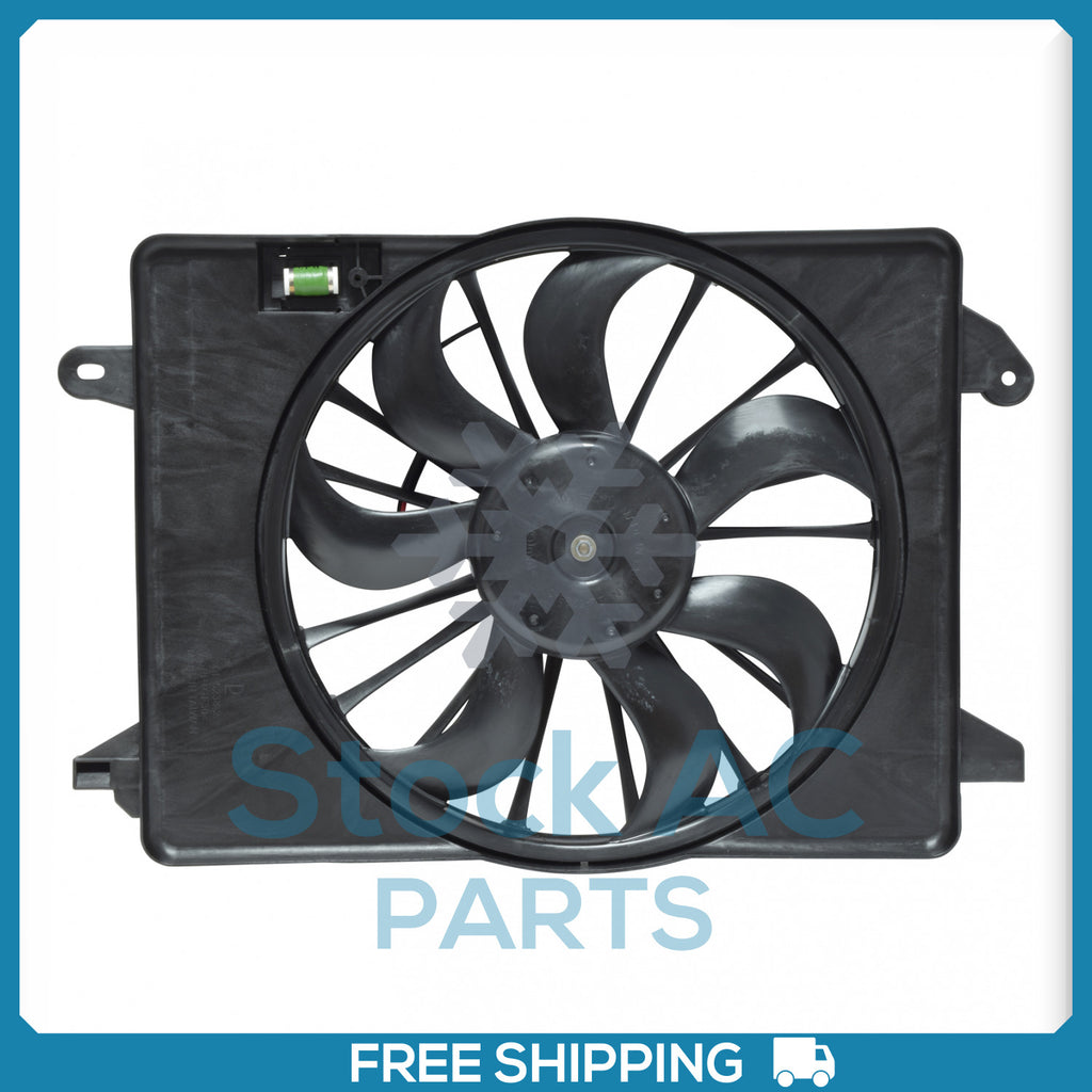 A/C Radiator-Condenser Fan for Chrysler 300 / Dodge Challenger, Charger QU - Qualy Air