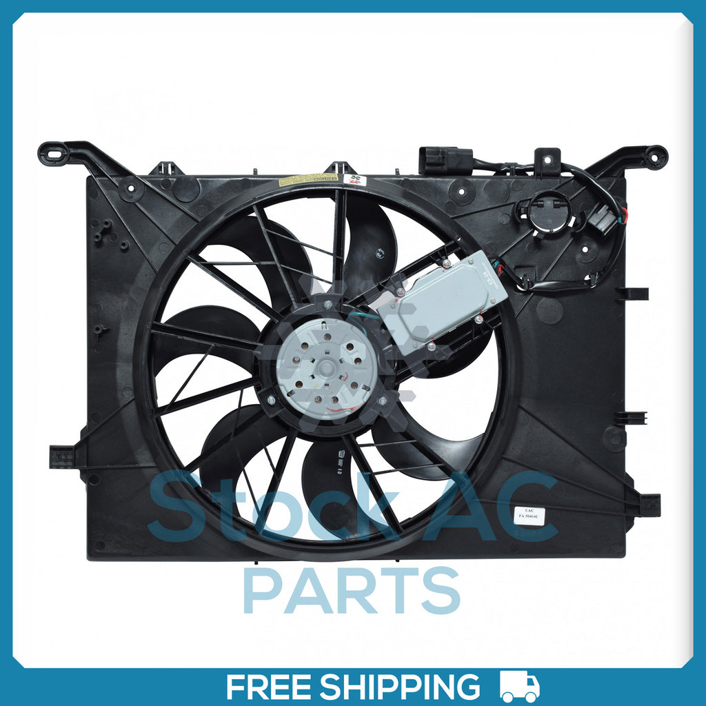 A/C Radiator-Condenser Fan for Volvo S60, S80, XC70 QU - Qualy Air