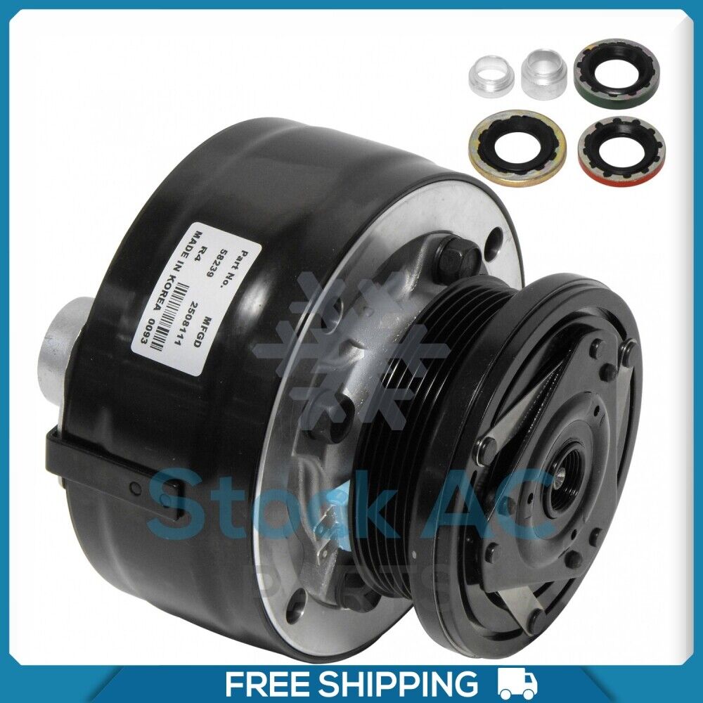 A/C Compressor for Chevrolet Astro, G10, G20, G30 / GMC G1500, G2500, G3500 QU - Qualy Air