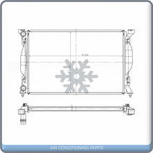 Load image into Gallery viewer, New Radiator For 02-06 Audi A4 1.8L L4 Sedan Cabriolet  Quattro MT Only QL - Qualy Air