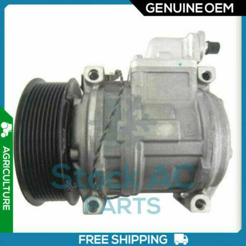 DENSO OEM A/C Compressor fits John Deere 350D, 400D Articulated Trucks - Qualy Air