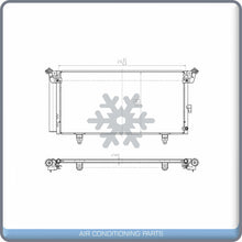 Load image into Gallery viewer, A/C Condenser for Subaru Legacy, Outback QL - Qualy Air