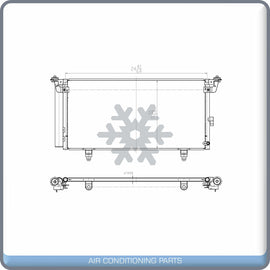 A/C Condenser for Subaru Legacy, Outback QL - Qualy Air