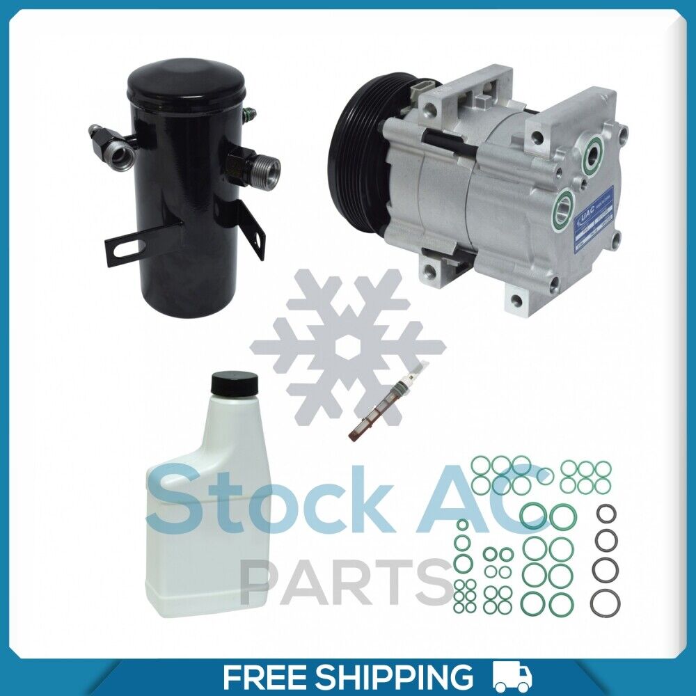 A/C Kit for Ford Bronco, F-150, F-250, F-350 QU - Qualy Air