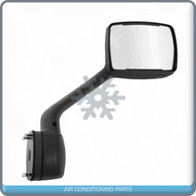 Cargar imagen en el visor de la galería, Chrome Hood Mirror Passenger Right Side fit Kenworth T680 Peterbilt 10+ 579 587 - Qualy Air