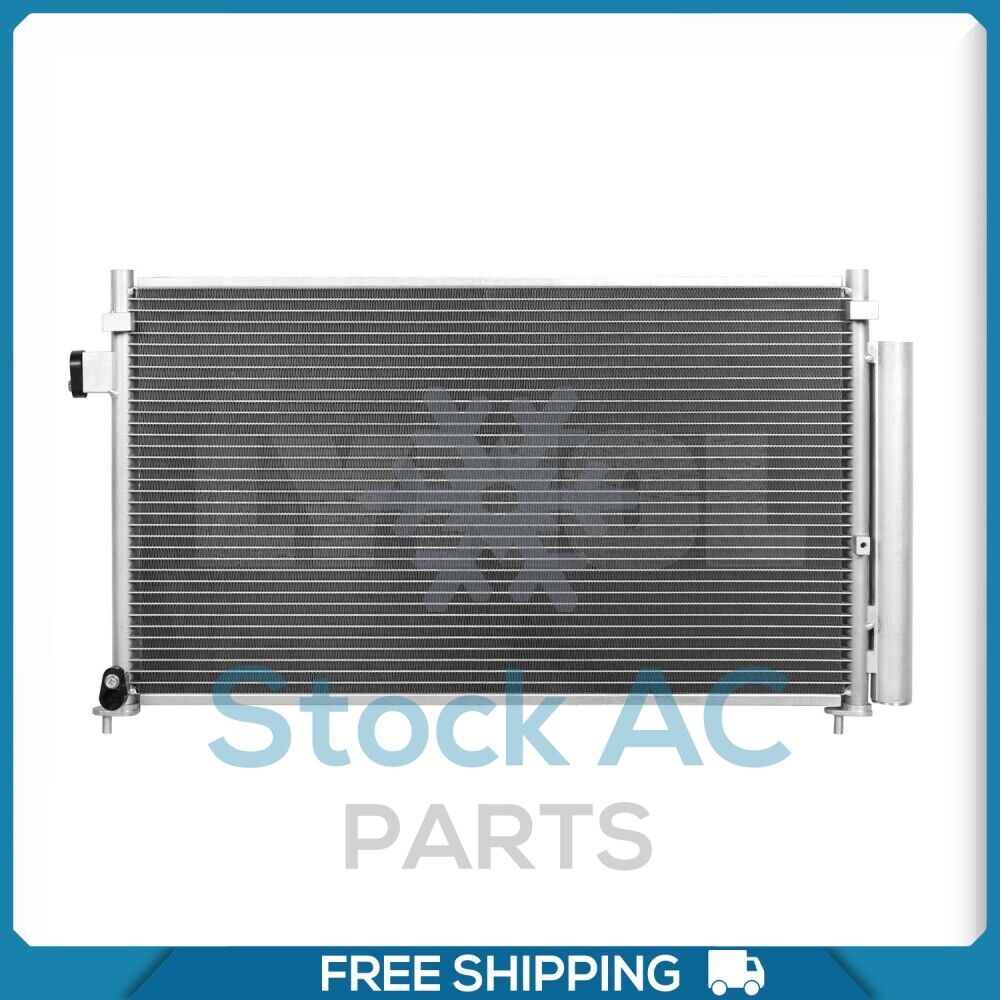 A/C Condenser for Honda Civic - 2006 2007 2008 2009 2010 2011 - OE# 80102SVAA01 - Qualy Air